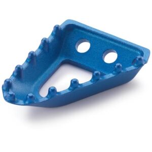 Footbrake lever step plate