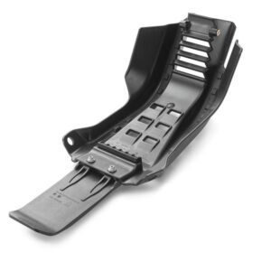 Skid plate with linkage protection