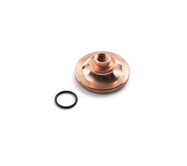 Factory cylinder head combustion chamber insert